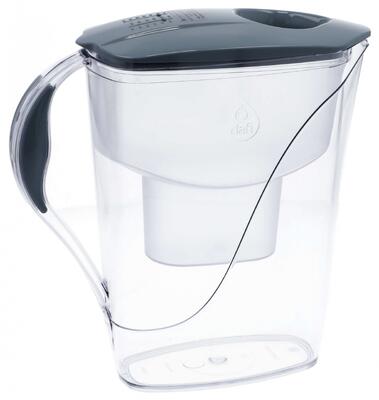 Caneca com Filtro Luna Unimax 3,3L Cinza